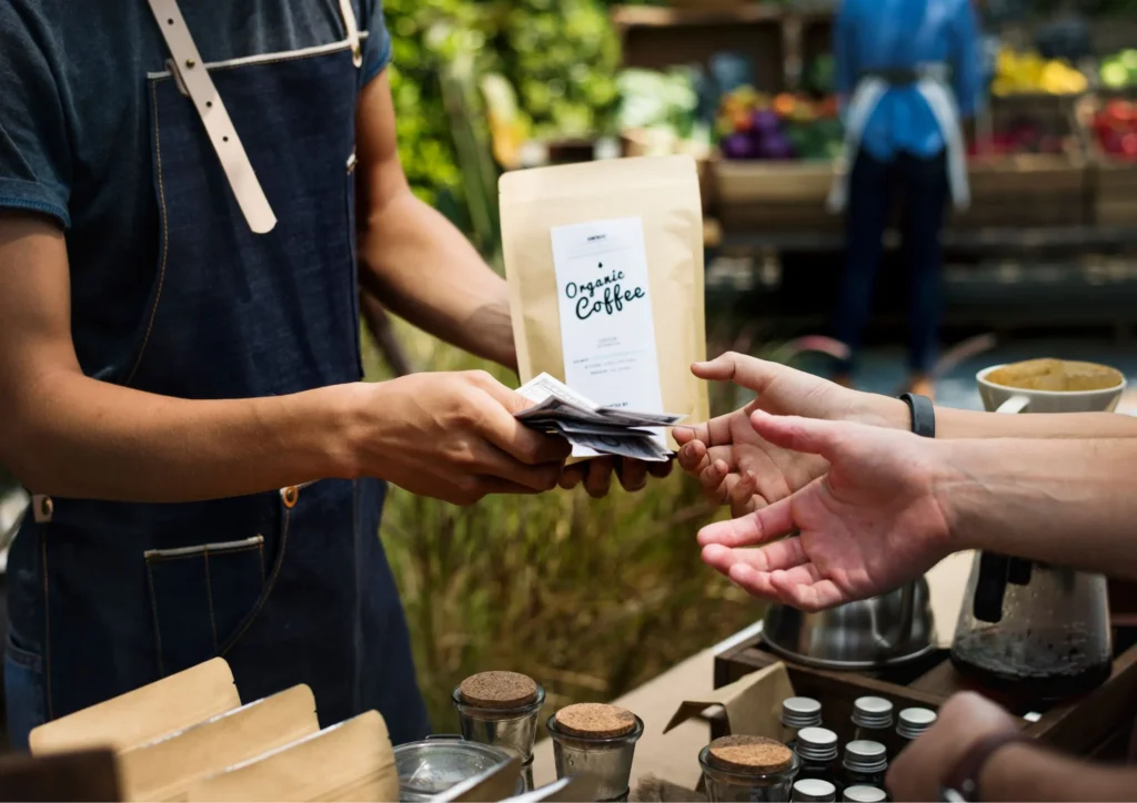 Image of a coffee used for product fundraising at a nonprofit